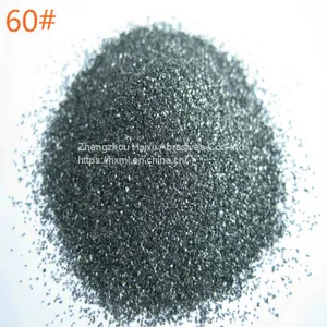 60# High Quality Black Silicon Carbide for Sandblasting thumbnail-1