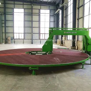 Sponge Disc Flat Cutting Machine High Efficiency Flat Cutting Machine, Turntable Foam Cutting Machine thumbnail-2