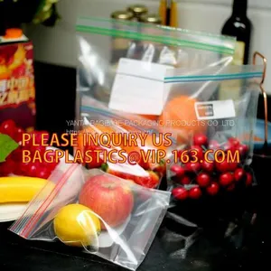 LDPE Polybags, Food Packing Clear Grip Seal Polybags Plastic Ziplock Bag, Promotion Accept Clear Resealable Plastic Grip thumbnail-1