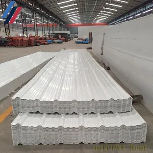Anti Impact PVC Plastic Roof Tile/Mexico Apvc Roof Sheet/ Fireproof Corrugated Plastic Sheet thumbnail-2