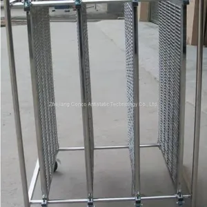 ESD Stainless Steel Pcb Trolley Cart thumbnail-1