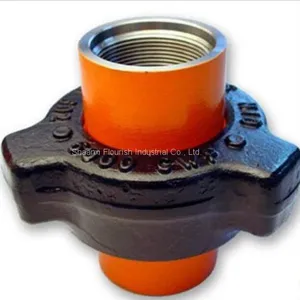 Oilfield Fig100 Fig200 Fig602 Fig1502 Fig1003 API Threaded Butt Welded Hammer Union thumbnail-1