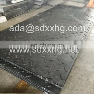 Heavy Equipment Mud Mats Compression Moulded Mats UV Inhibitor UHMMWPE Floor Protection Heavy Duty Helicopter Landing Mat thumbnail-5