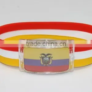 New Fashion Men Punk Charm Bracelet Silicone Bangle Sports Casual Wristband Birthday Gift thumbnail-4