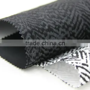 Zebra Stripe Flock Design Print Fabric Textile Fabric thumbnail-2