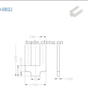 Pitch 5.00mmTerminal Accessory Brass Terminal thumbnail-2