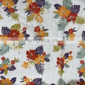 New Trendy Viscose/cotton Linen Dress Making Woven Printing Fabric for Garment thumbnail-4