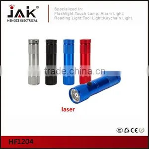 JAK HF1204 Laser Point LED Torch thumbnail-1