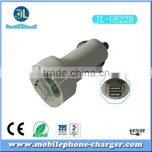 New Fashionable 12v 2 Port Usb Car Charger With Customized Color From Zhongshan Jiale Factory thumbnail-6