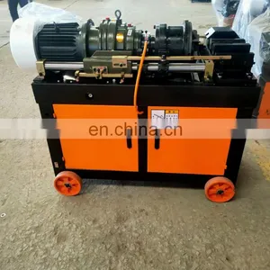 90MM Rolling Length 380V 5.5KW Construction Machinery Steel Thread Machine Roll Threading Machine thumbnail-3