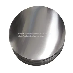 ASTM SUS J1 J2 J3 316L 316 304L 304 Food Safe Stainless Steel Circle 2B Finished thumbnail-1