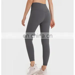 Tiktok High Waist Tummy Control Sports Yoga Leggings With Hidden Pocket Women Slim Fit Peach Hip Gym Fitnss Wear Tight Pants thumbnail-4