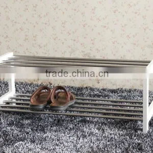 Price off 10% 2 Tiers Shoe Racks With Stainless Steel thumbnail-1