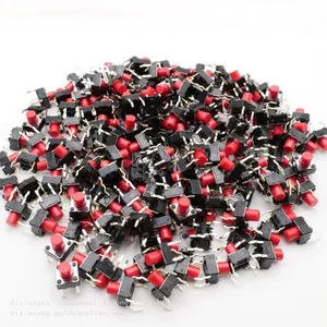 Japanese Original ALPS Plug-in Switch SKHHBYA010 Red 6mm Square Push in Type 6 * 6 * 7 2.55N thumbnail-3