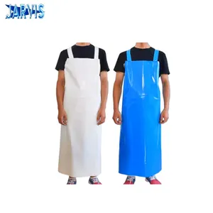 Jarvis Tpu Apron Shiny Outside Matte Inside Soft And Comfortable Easy-to-clean TPU Apron for Slaughtering House,meat Shop thumbnail-1