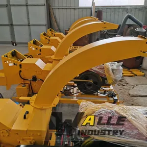 Industrial Wooden Pallet/Wood Root Branch Log Tree Trunk Crusher Chipper Shredder thumbnail-5