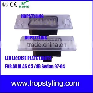 China Supplier 18 SMD LED License Plate Number for A4 B5 Car Number Plate Light Canbus no Error Code thumbnail-1