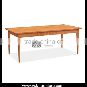 DT-033 8 Seaters Cherry Wood Dining Table thumbnail-1