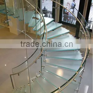Glass Spiral Stairs for Home thumbnail-1