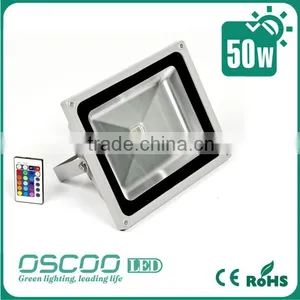 50W IP65 Waterproof LED Flood Light High Powered RGB Color Change(16 Different Color Tones) With Remote Control thumbnail-3