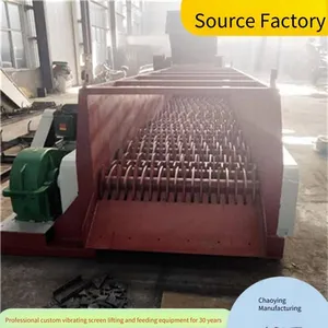 Roller Screen Type Screening Machine, Butterfly Screen, Cobblestone Desliming Screening Equipment, Multiple Specifications Available thumbnail-5