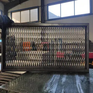 Find Similar Icon Safety Grating Walkway Anti-Skid Perforated Metal Plate With Crocodile Mouth Hole Cut Welded Bended thumbnail-4