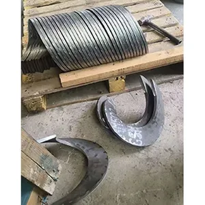 Stainless Steel, Carbon Steel, Screw Conveyor Blades, Auger Blades – Various Materials Available for Customization. thumbnail-3