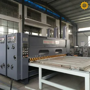 Chain Convey Semi Automatic Corrugated Printer Slotter thumbnail-1