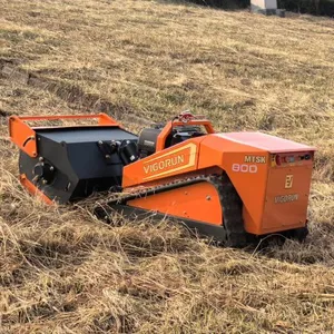 Vigorun Industrial Flail Mower MTSK800 Robot Weeding Machine Remote Control Gasoline-Powered for Lawn Garden Forest Mulching thumbnail-6