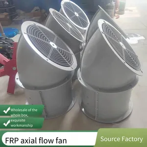 Ft35-11 Axial Flow Fan, Made of Fiberglass, Corrosion-resistant for Outdoor Use, Ventilation Fan for Factory Side Walls thumbnail-1