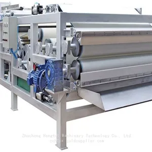 Compact Volumetric Dewatering Press Non-clogging Sludge Treatment Machine With Low Operation Cost thumbnail-1