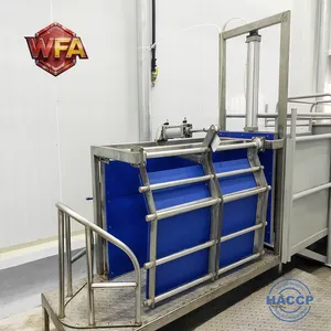 Pig Slaughterhouse Line Hydraulic Hair Remove Machine USDA Abattoir Machinery Butcher Equipment Meat Processing Plant thumbnail-4