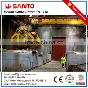 Multifunctional Double Girder Brick Grab Crane Manufacturer thumbnail-1