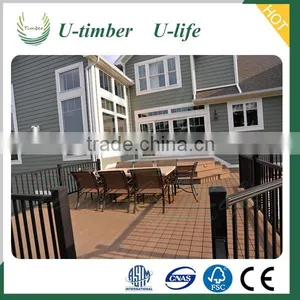 100% Recycycled Engineered Wood Composite Thermowood Decking thumbnail-1