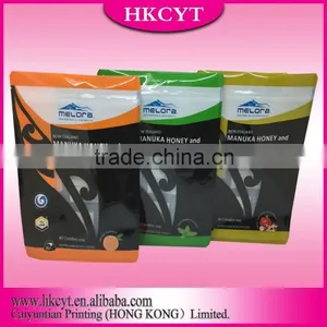 2016 Products Custom Design Heat Sea Sealing & Handle Plastic Packaging Bags for Food thumbnail-1