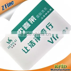 Come On!!!! CMYK Iso Plastic Pvc Smart Card for Laundry in ShenZhen thumbnail-1