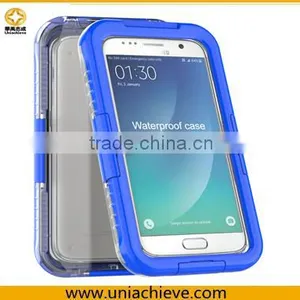 For Samsung S7 Silicone Case Waterproof Gray Color thumbnail-2