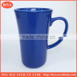 Promotion New Design Ceramic Coffee Travel Mug Stoneware Tea or Beer Mug Accepte Custom Design Printed Decal With Handle thumbnail-1