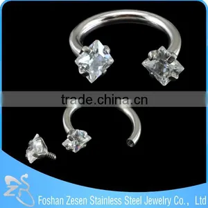Color Round Shape Body Jewelry Designs Of Nose Rings thumbnail-6