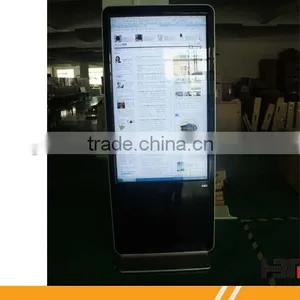 55 Inch Floor Standing Screen Windows System Advertising Player Touch Screen Kiosk thumbnail-3