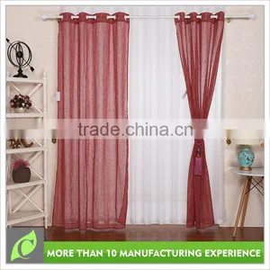 2016 New Design Polyester With Tassel Voile Window Curtain thumbnail-1