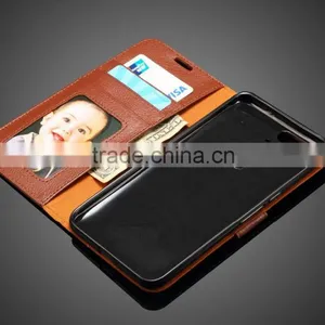MMT Litchi Grain Card Holder Case For Huawei 6P With Buckle Leather Wallet Case With PC Back Cover MT-4928 thumbnail-5