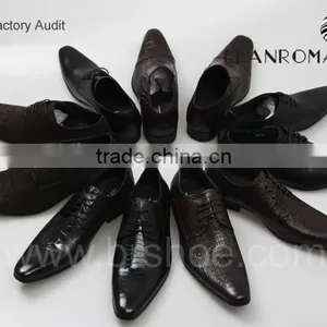 Men Lace-up Leather Shoe Genuine Dress Leather Shoes for Men Sales in Africa thumbnail-6
