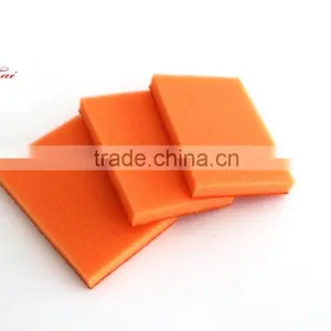 Orange Sourcing Pad With Yellow Sponge for Kitchen Supplies thumbnail-4