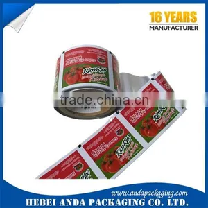 Customized Plastic Strawberry Fruit Sauce Packet /tomato Sauce Ketchup Sachet Film/tomato Pasta Packaging Bag thumbnail-2