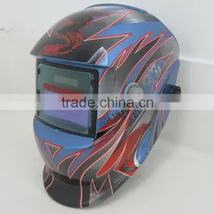 CE Solar Auto Darkening Welding Mask With Grinding and Sensitivity and Adjustable Function thumbnail-3