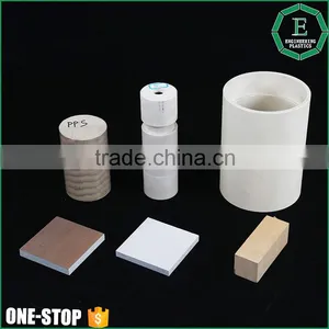 OEM Engineering Plastic Molded Products Cnc Machined Plastic TECHTRON PPS Bushing Sleeve Quality Choice thumbnail-2