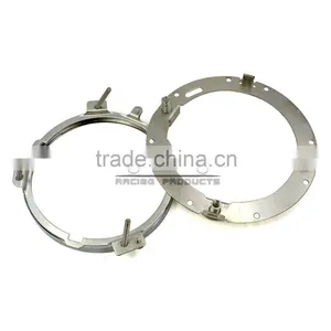 BJ-HGC-003 7" LED Headlight Mounting Ring Bracket For Harley Davidson Touring 1994-2013 thumbnail-6