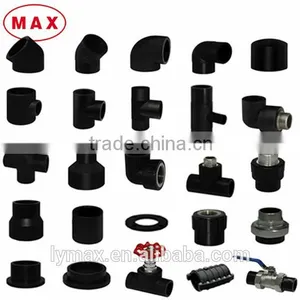 Plastic Pressure Pipe Fittings HDPE Pipe Fittings for Water Supply Pipe thumbnail-1