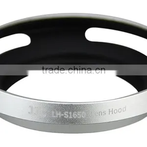 JJC LH-S1650 SILVER 40.5mm Metal Lens Hood For Sony Vented Lens Hood 40.5mm For Camera thumbnail-1